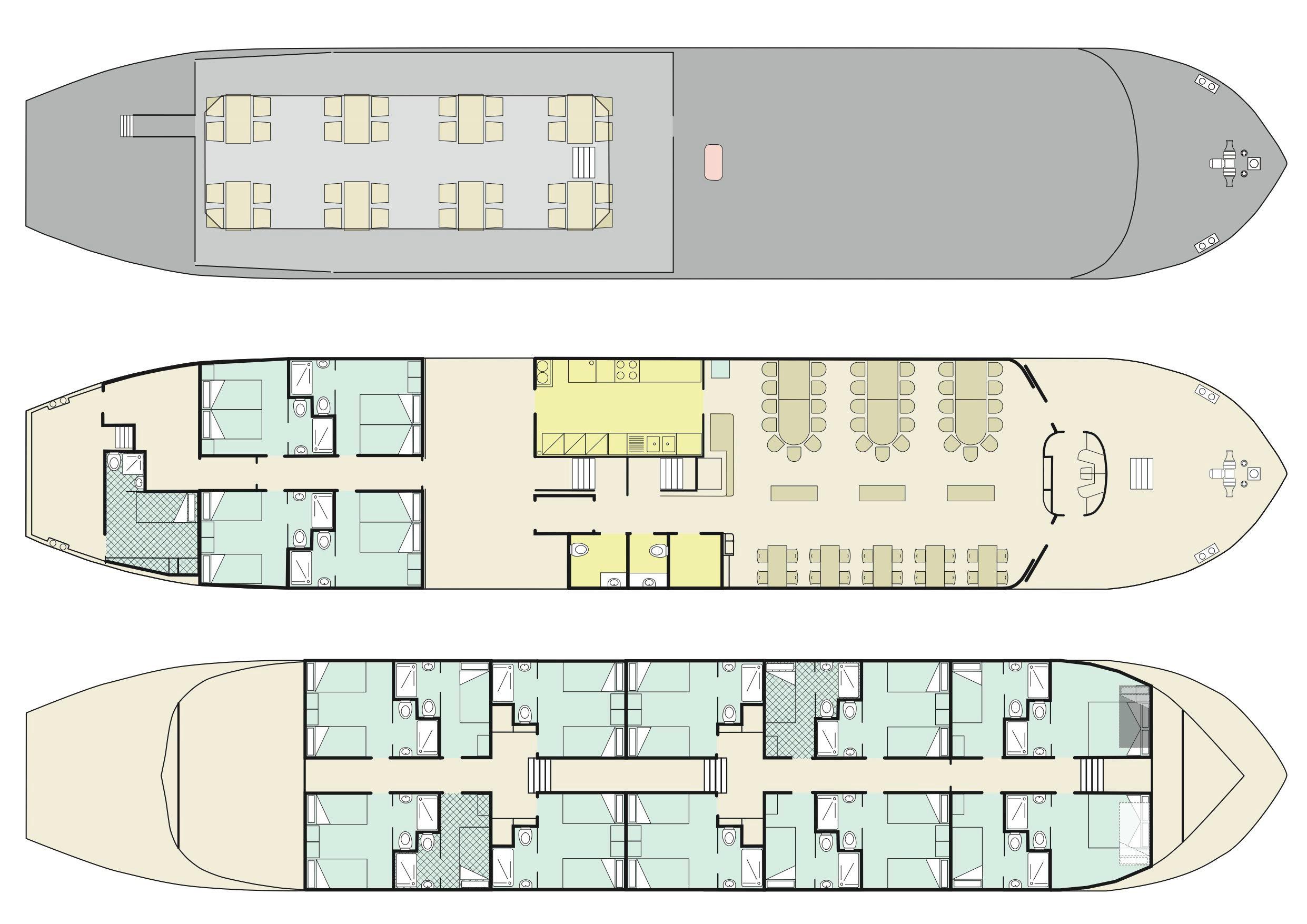 Ave Maria deck plan